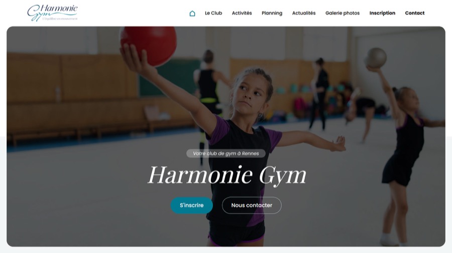 Aperçu du modèle Harmonie